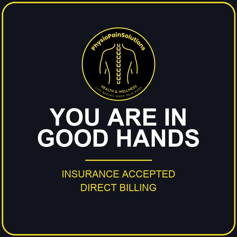 You are in good hands: insurance accepted, direct billing